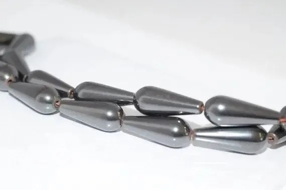 20x8mm Tear Drop Exquisite Hematite Beads,1.5mm hole opening,hematite,hematite jewelry,hematite beads,hematite stone