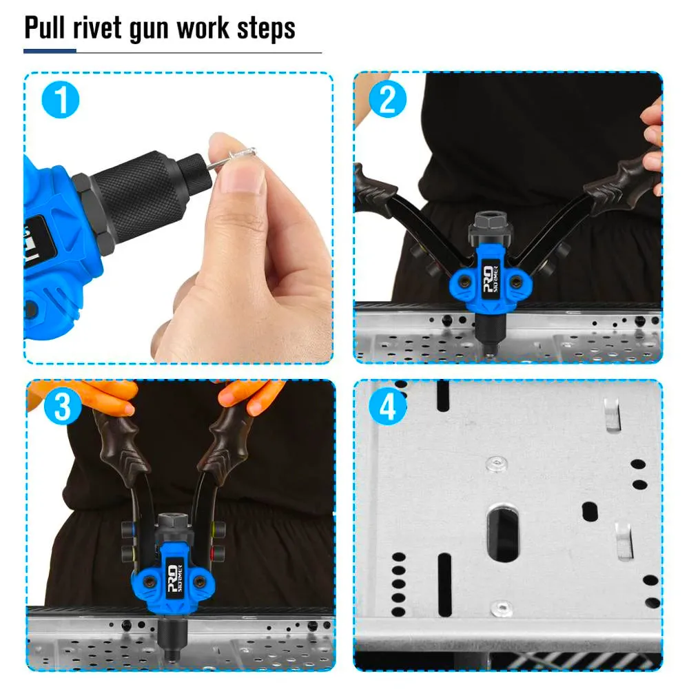 3 in 1 Hand Rivet Nut Guns