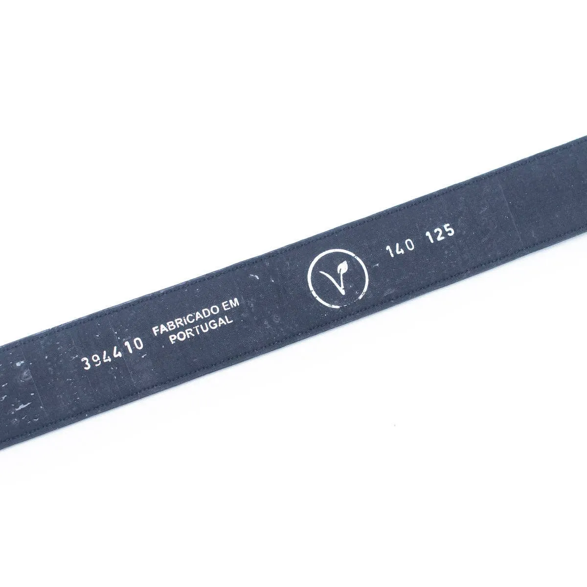 Adjustable black Cork Belt: Maximum 1.25m (49 inches)