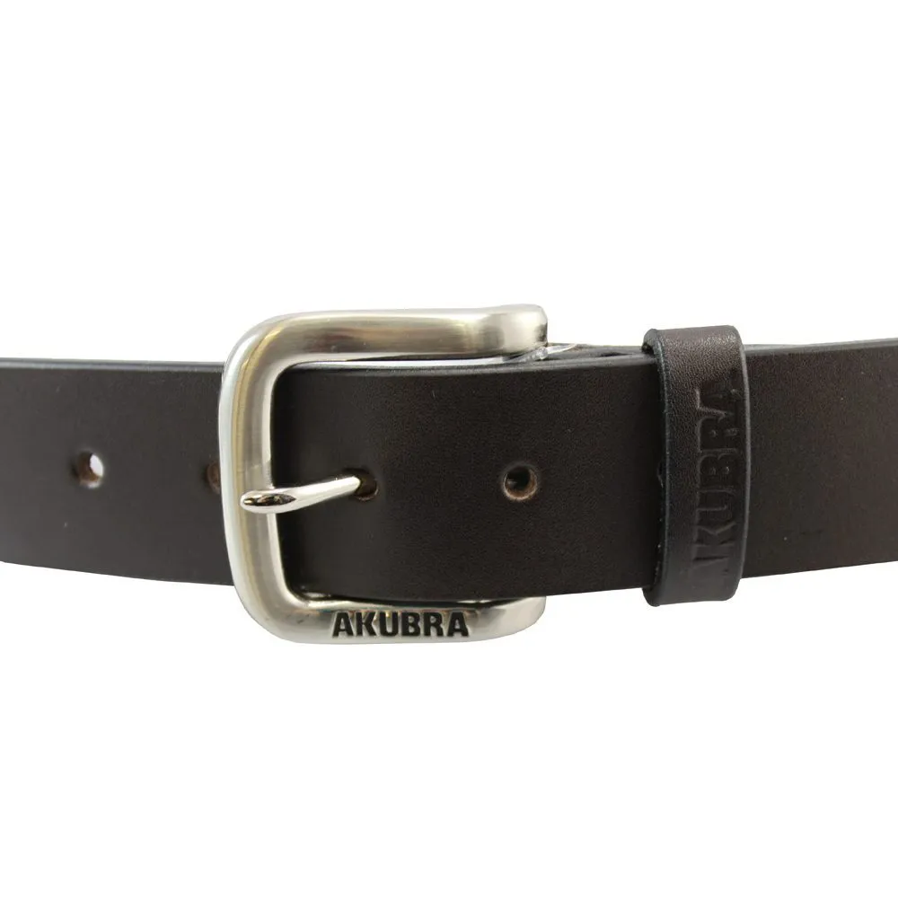 Akubra Brown Leather Belt - Koala