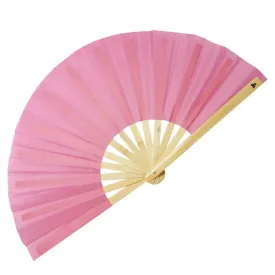 Beyond Basic Blush Xtra Large Hand Fan