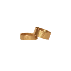 Brass Rivet Ring