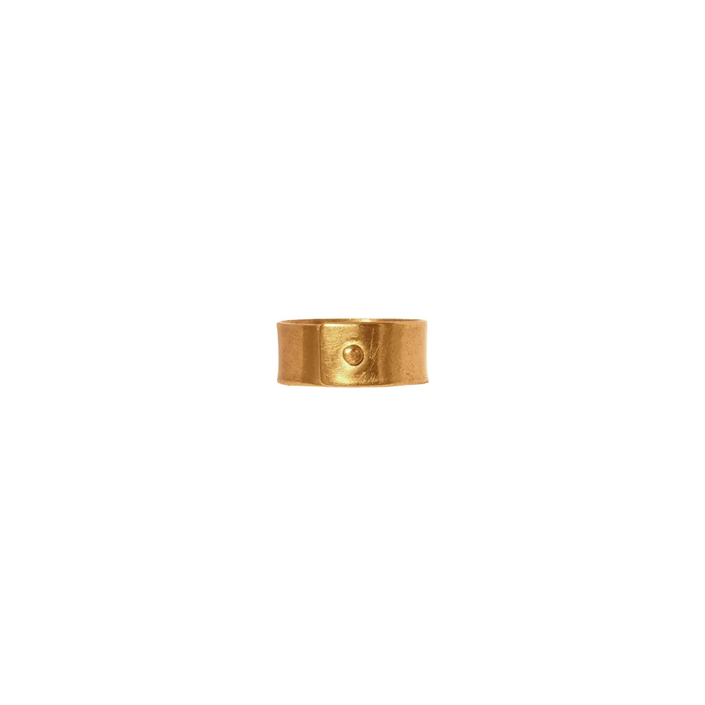 Brass Rivet Ring