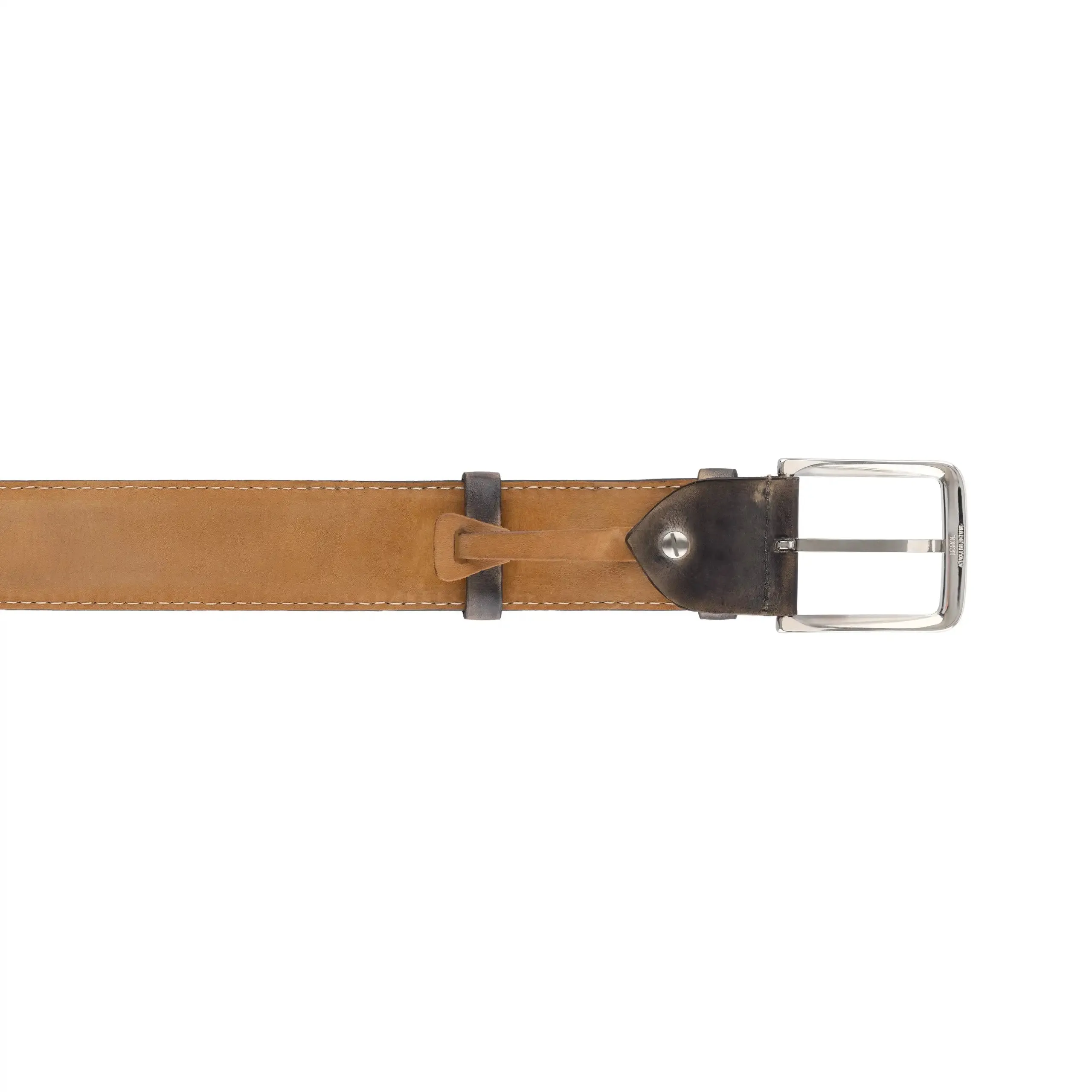 Calf Leather Belt in Black