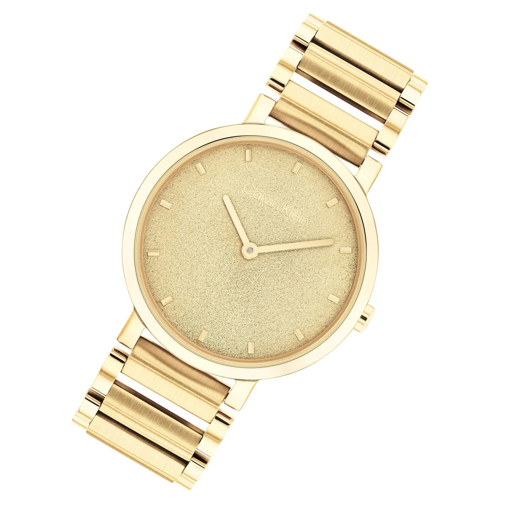 Calvin Klein Open Link Gold Steel Women's Watch - 25200086