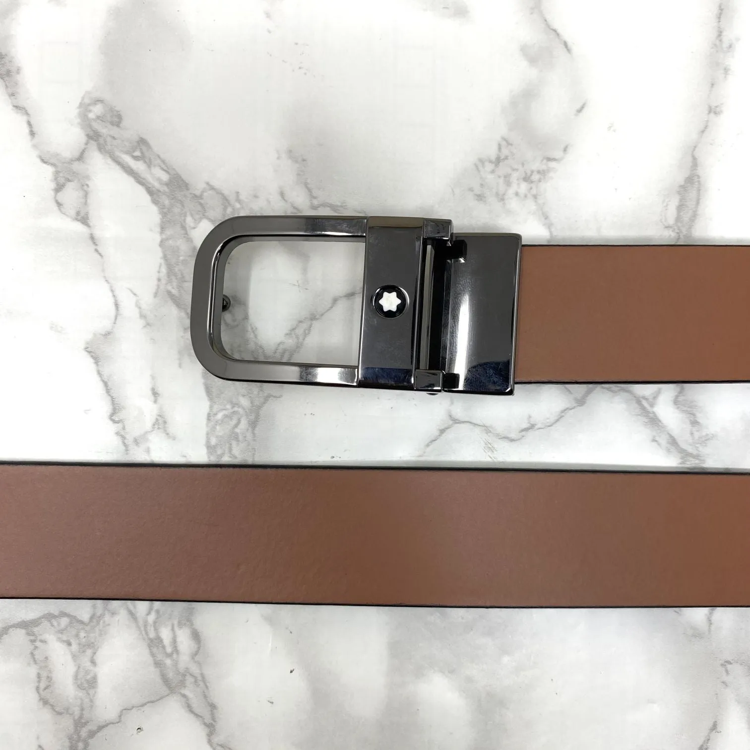 Casual U-Shape Leather Strap Belt For Men-JonasParamount