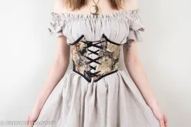 Cat Tapestry Corset Belt