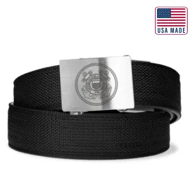 COAST GUARD ENGRAVED BUCKLE | USA MADE TACTICAL GUN BELT 1.5"