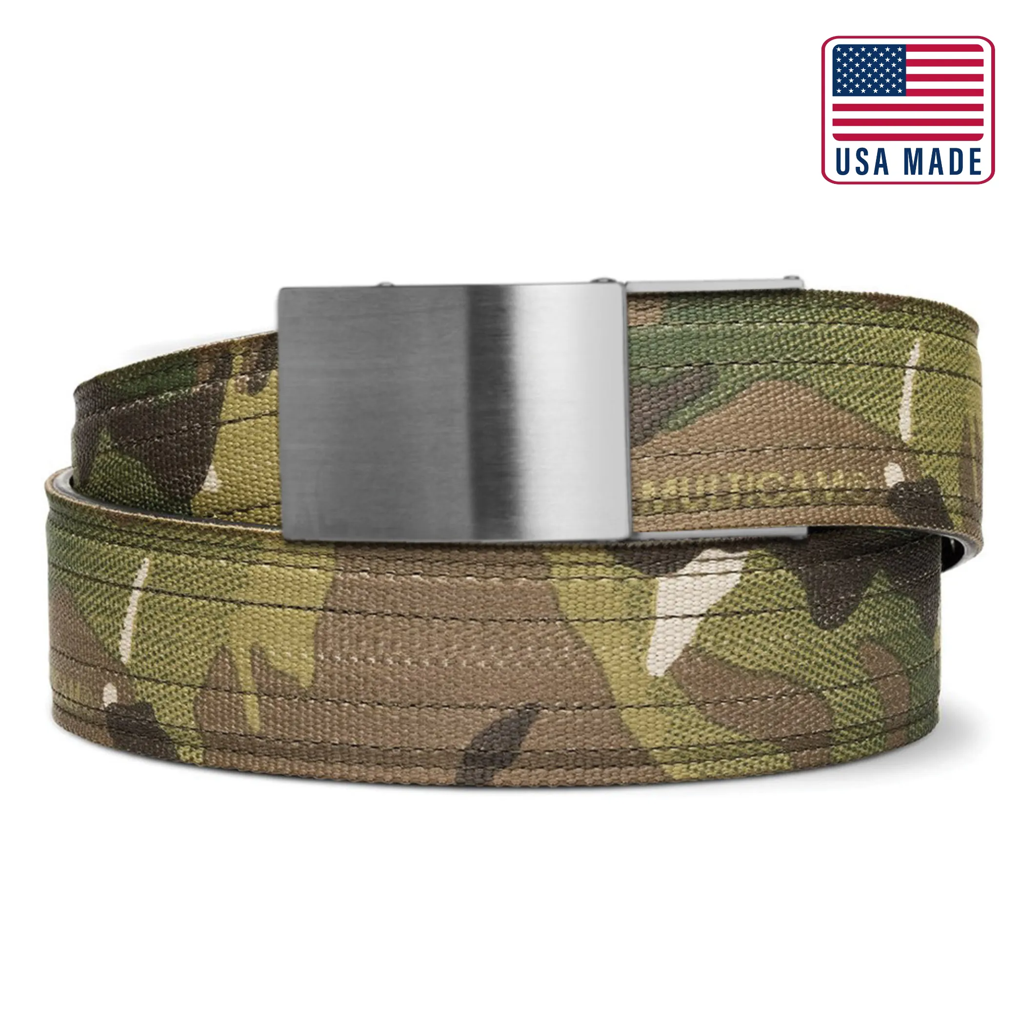 COAST GUARD ENGRAVED BUCKLE | USA MADE TACTICAL GUN BELT 1.5"