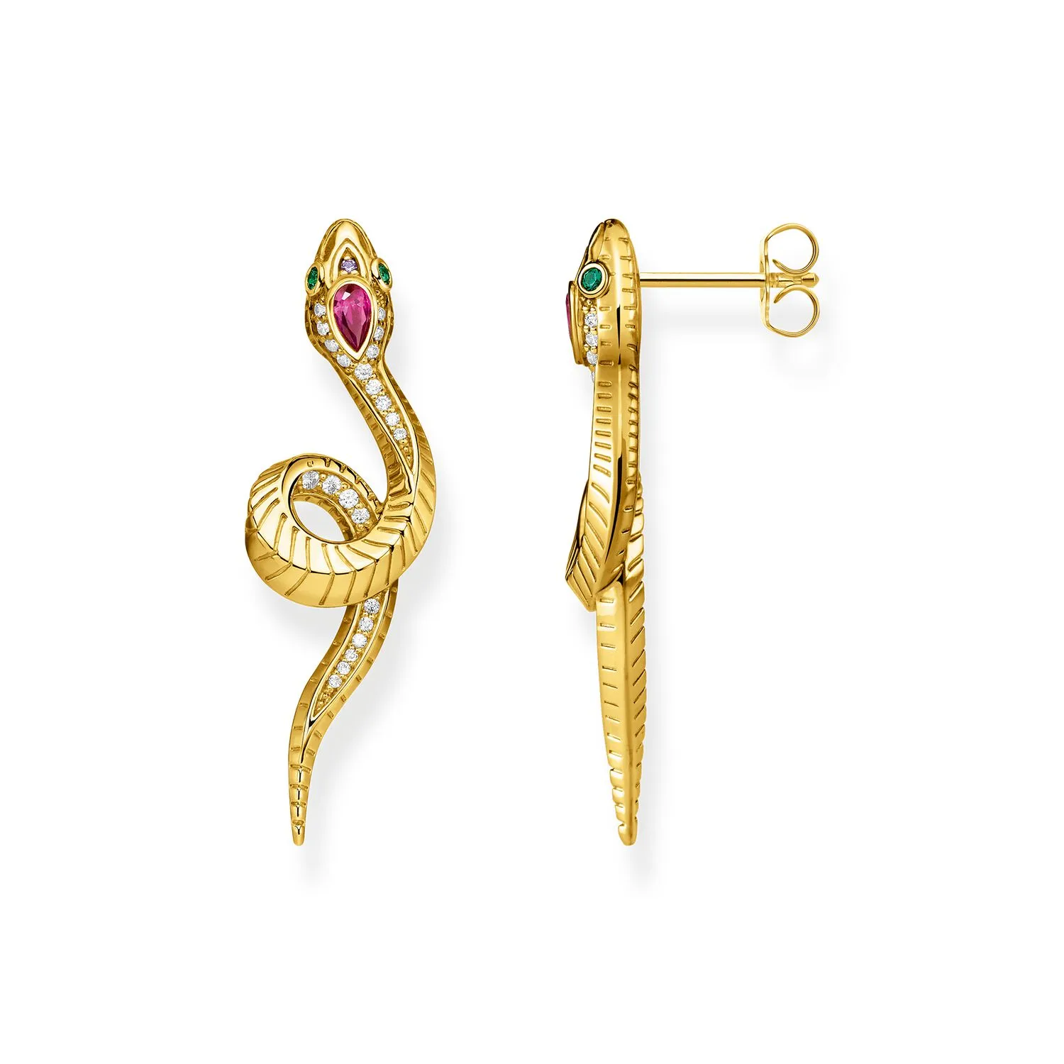 Earrings Snake