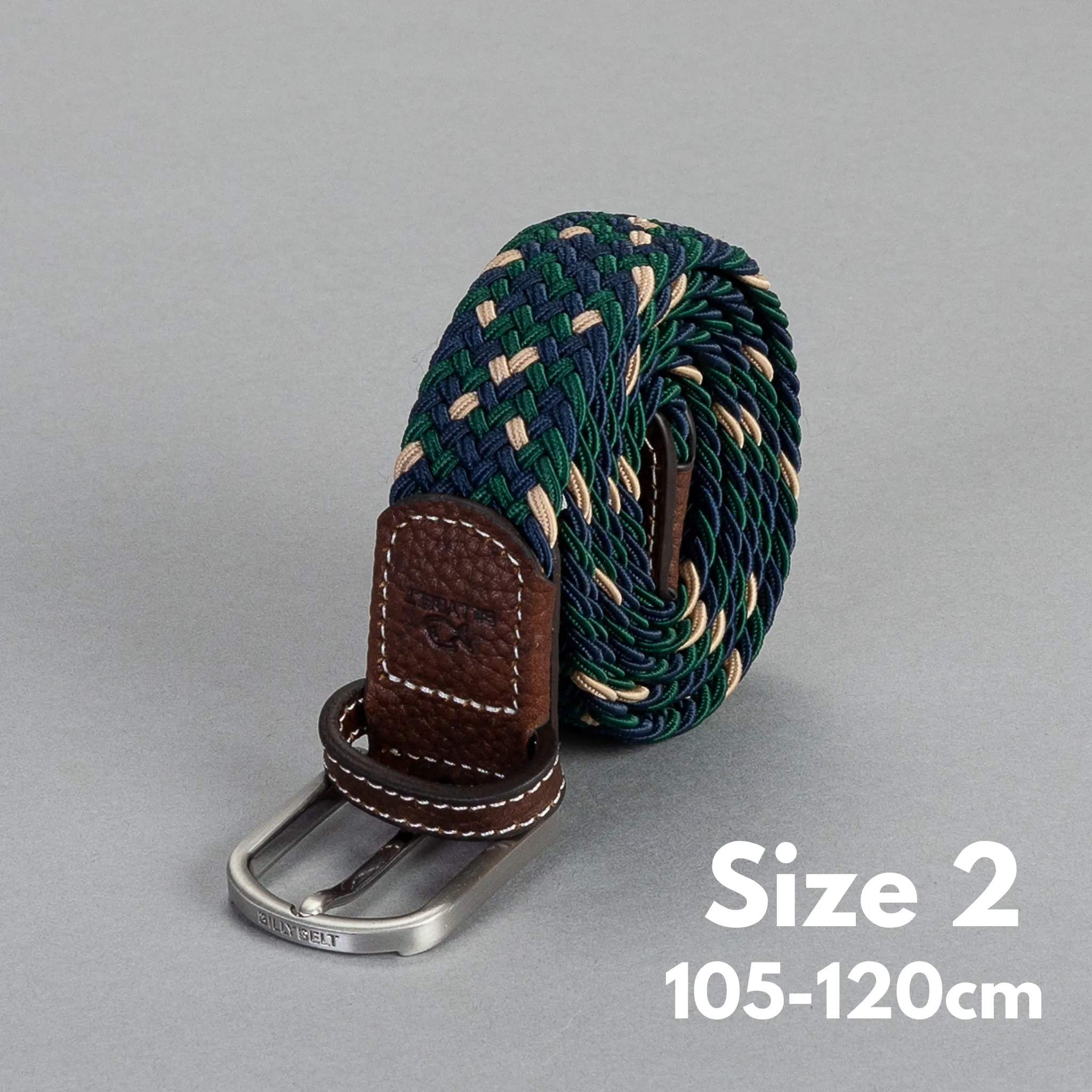 Elastic Braided Belt - Size 2