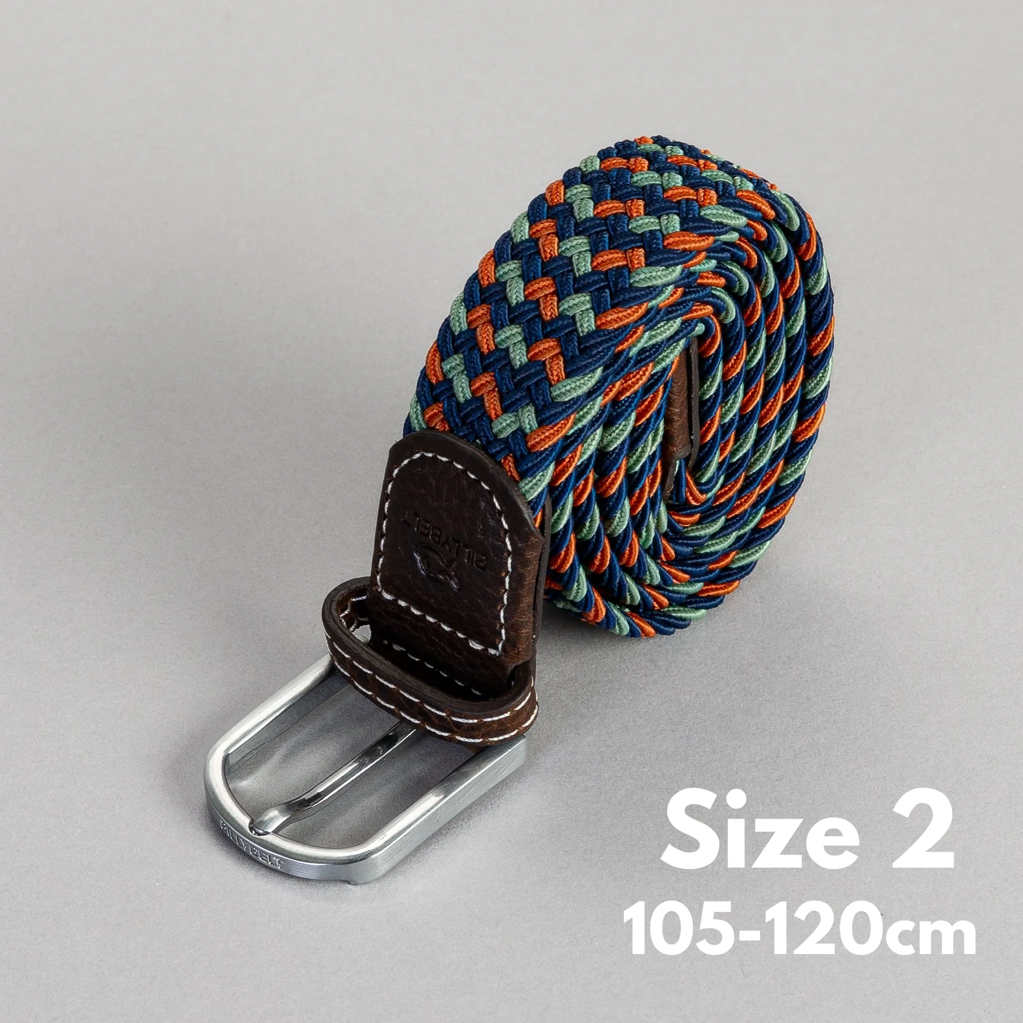 Elastic Braided Belt - Size 2