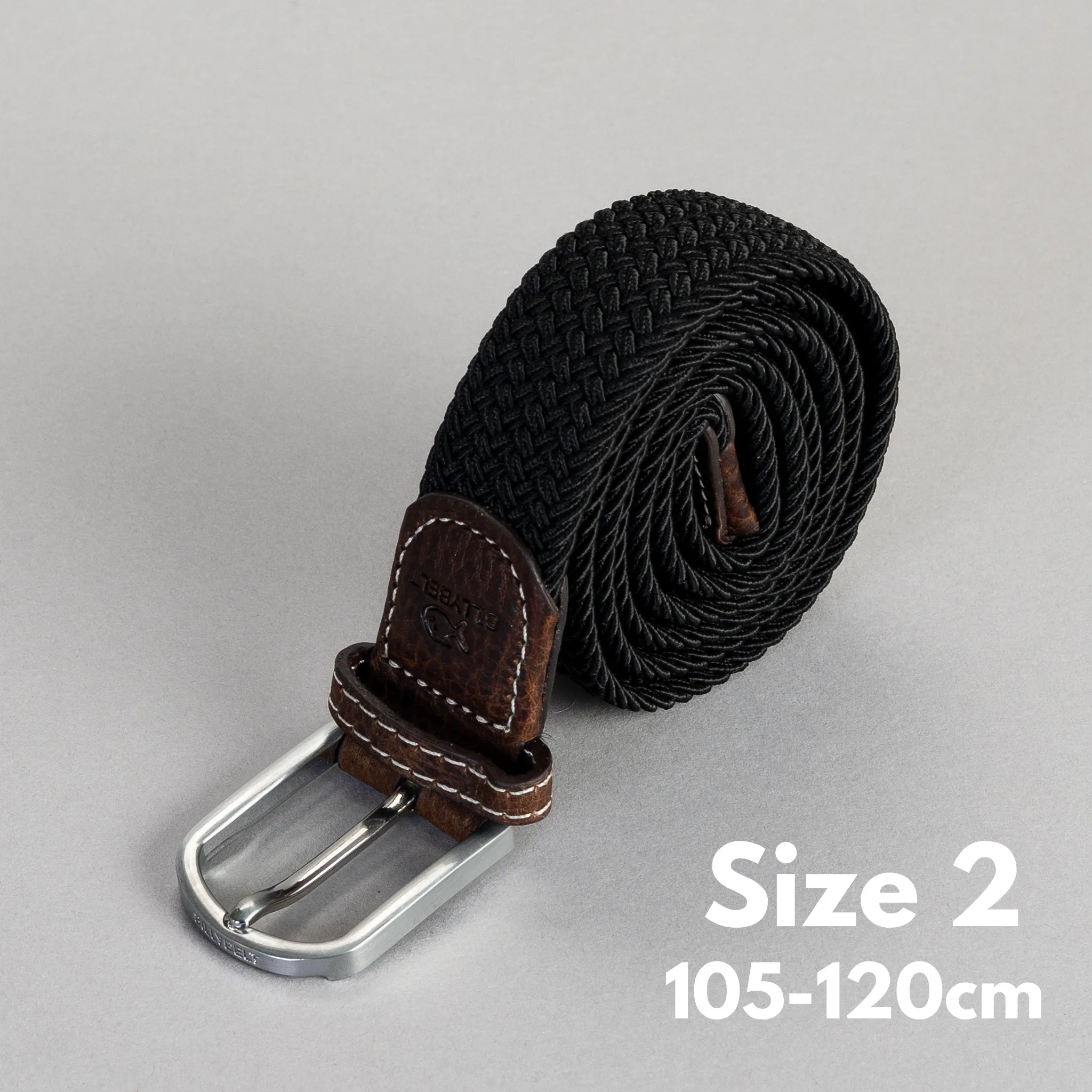 Elastic Braided Belt - Size 2