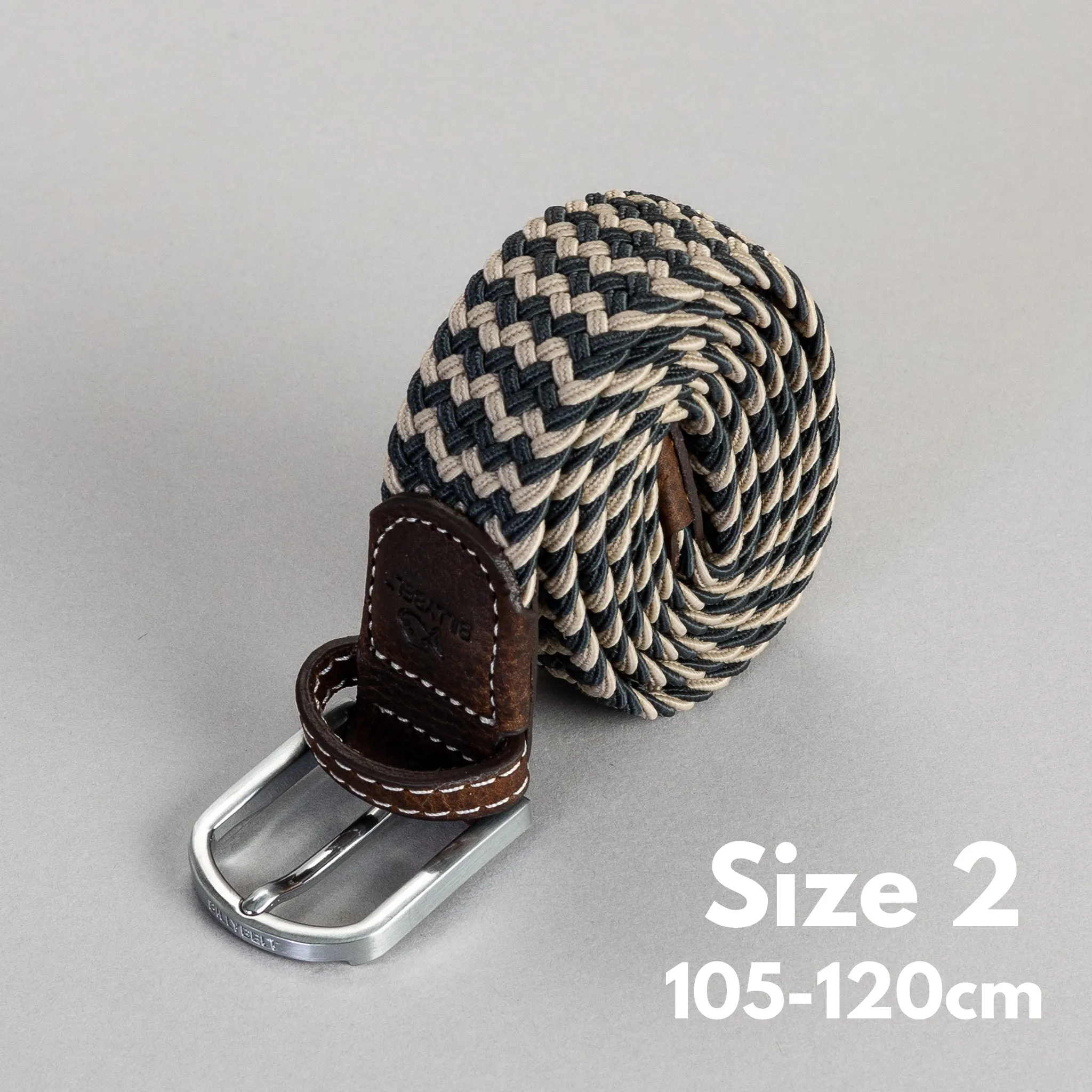 Elastic Braided Belt - Size 2