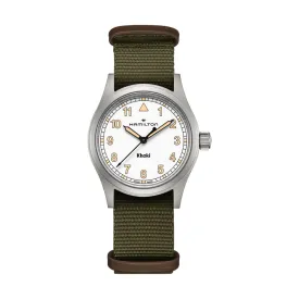 Khaki Field Quartz White Dial, 38mm