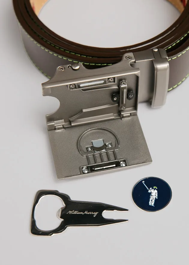 Leather Golf Gadget Belt