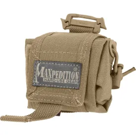 Maxpedition Mini Rollypoly Folding Dump Pouch (Khaki)