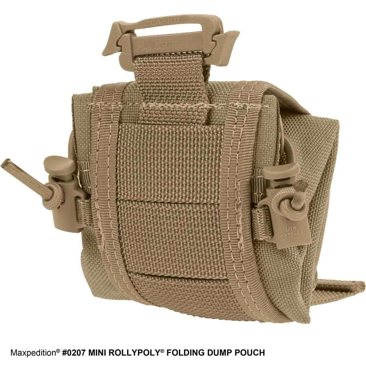 Maxpedition Mini Rollypoly Folding Dump Pouch (Khaki)