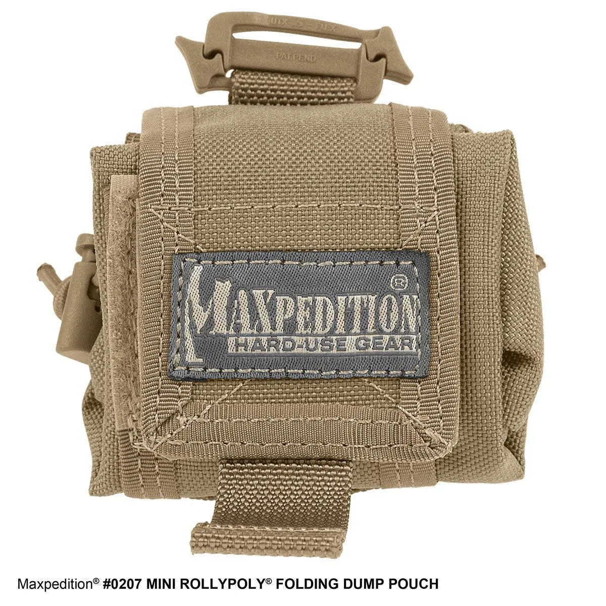 Maxpedition Mini Rollypoly Folding Dump Pouch (Khaki)