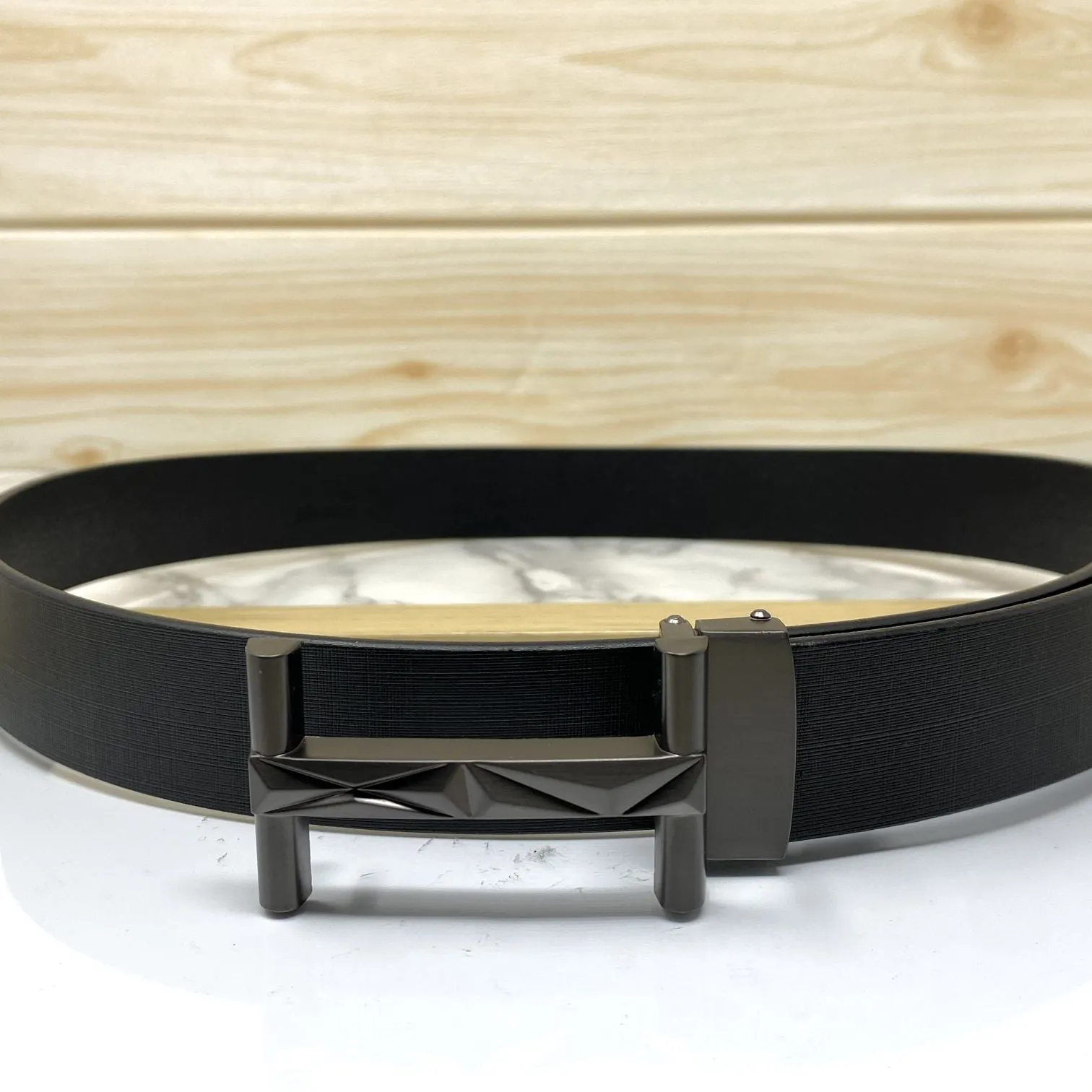 New Arrival H- Pattern Formal and Casual Leather Strap Belt-JonasParamount