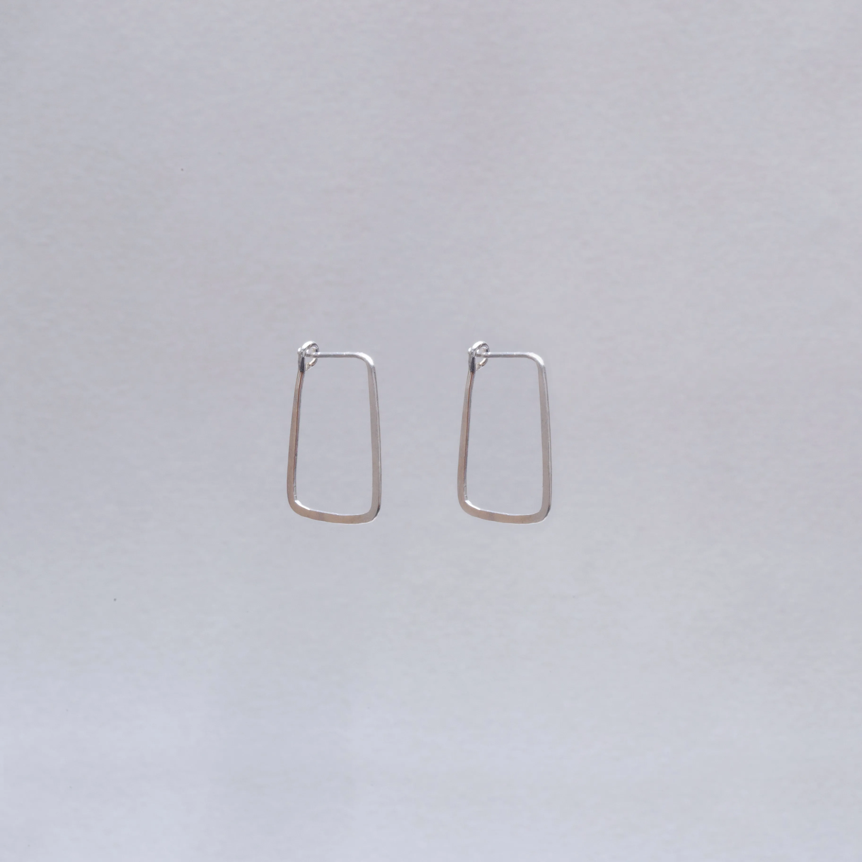 Rectangular Hoop Earrings