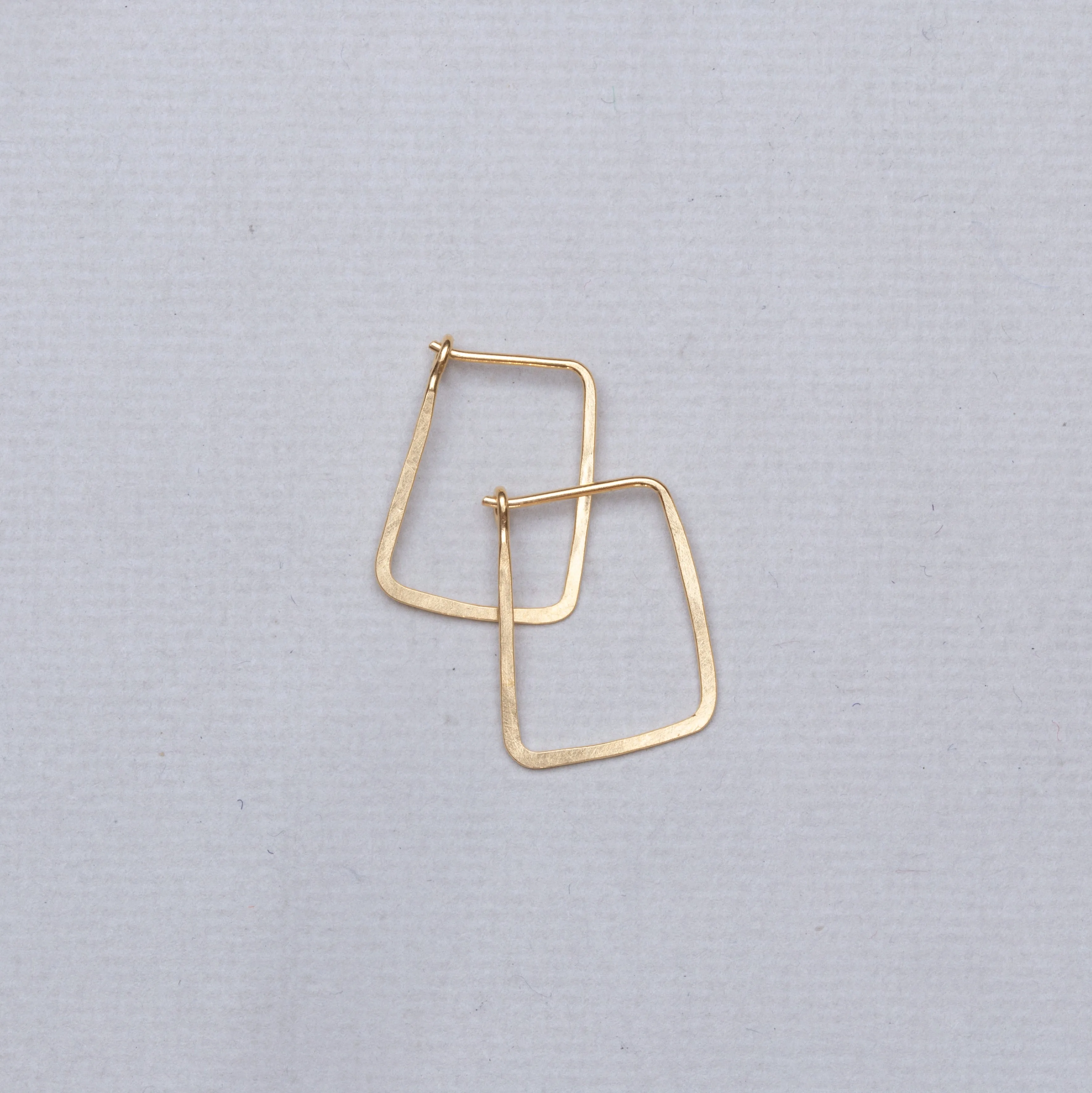 Rectangular Hoop Earrings