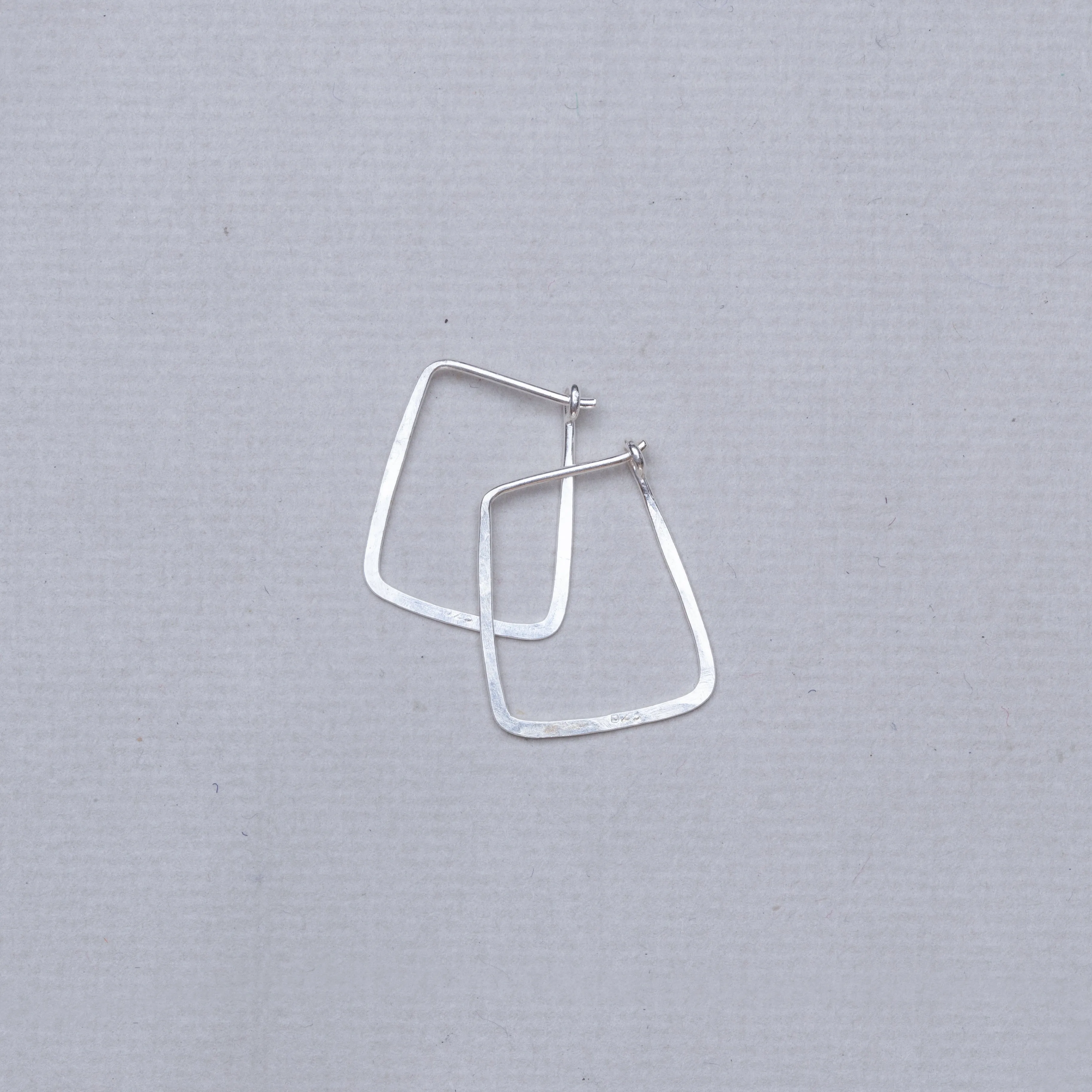 Rectangular Hoop Earrings