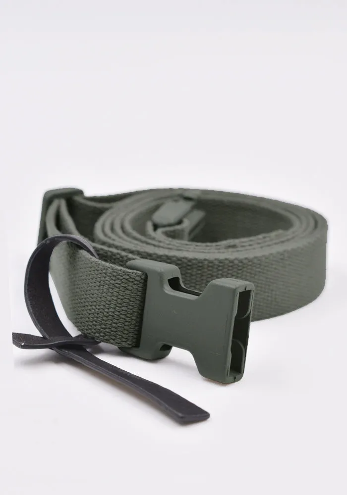 RICK OWENS MEN RR01C4440 WEB 34 EDFU DISCO BELT DUST