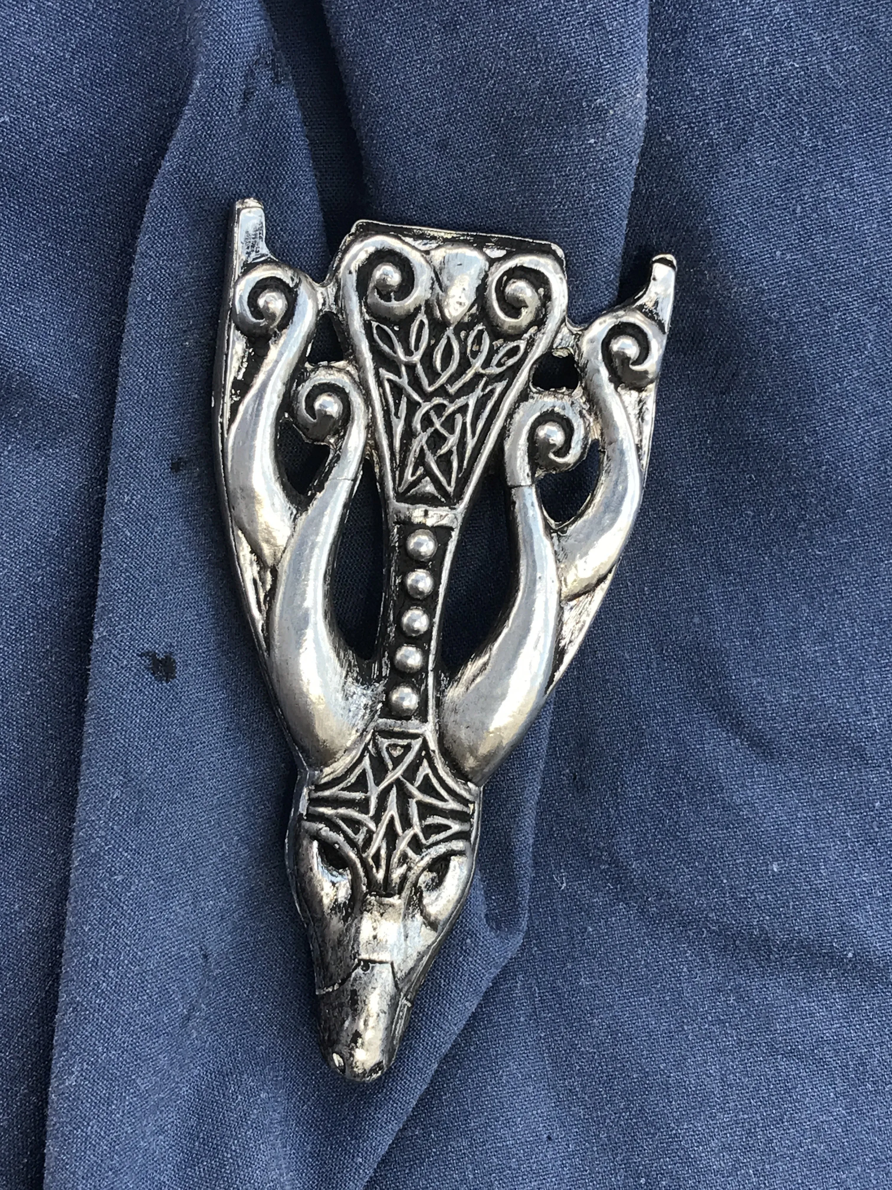 Saxon Stag Belt Tip (1.5") - B57