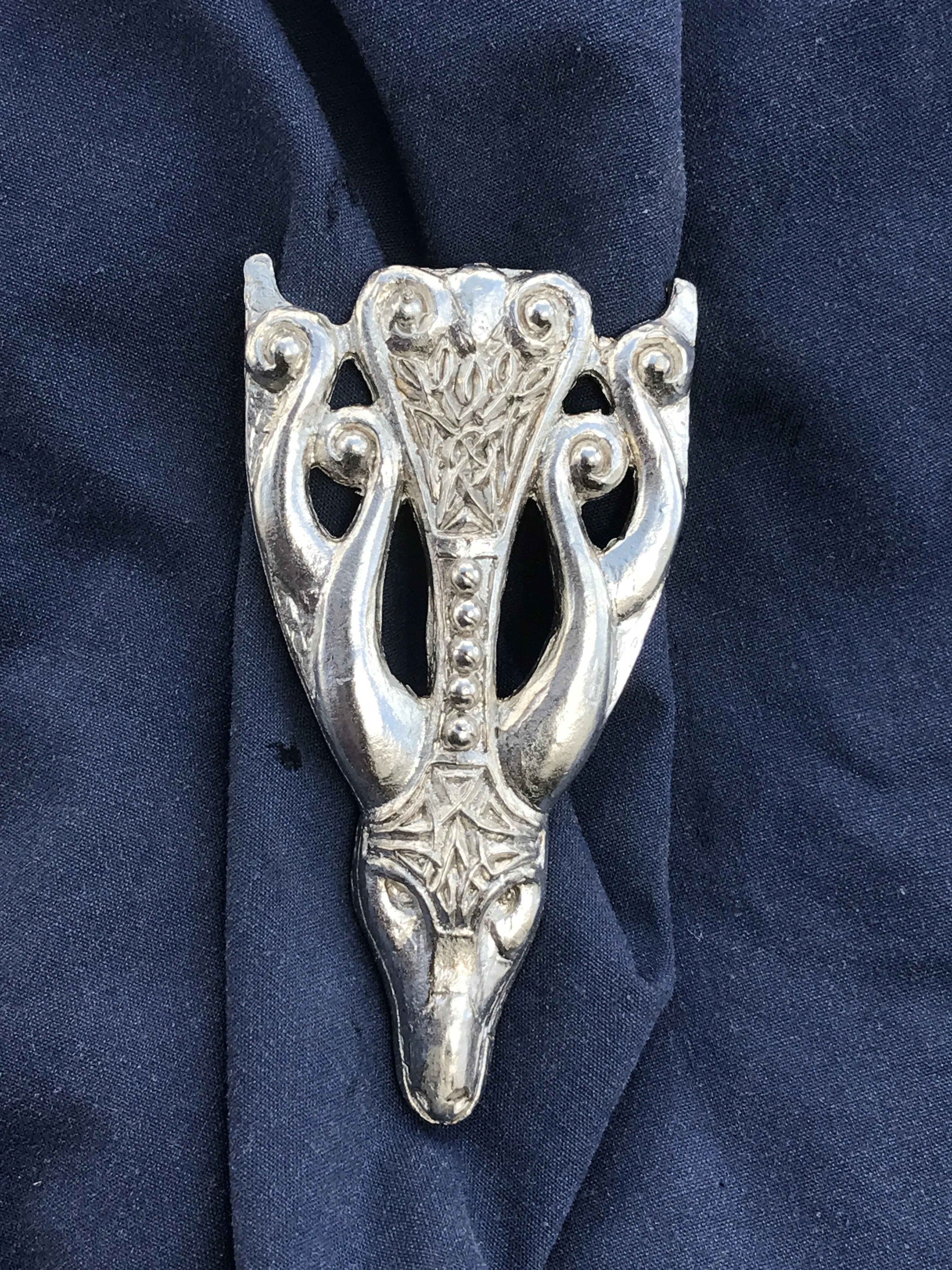 Saxon Stag Belt Tip (1.5") - B57