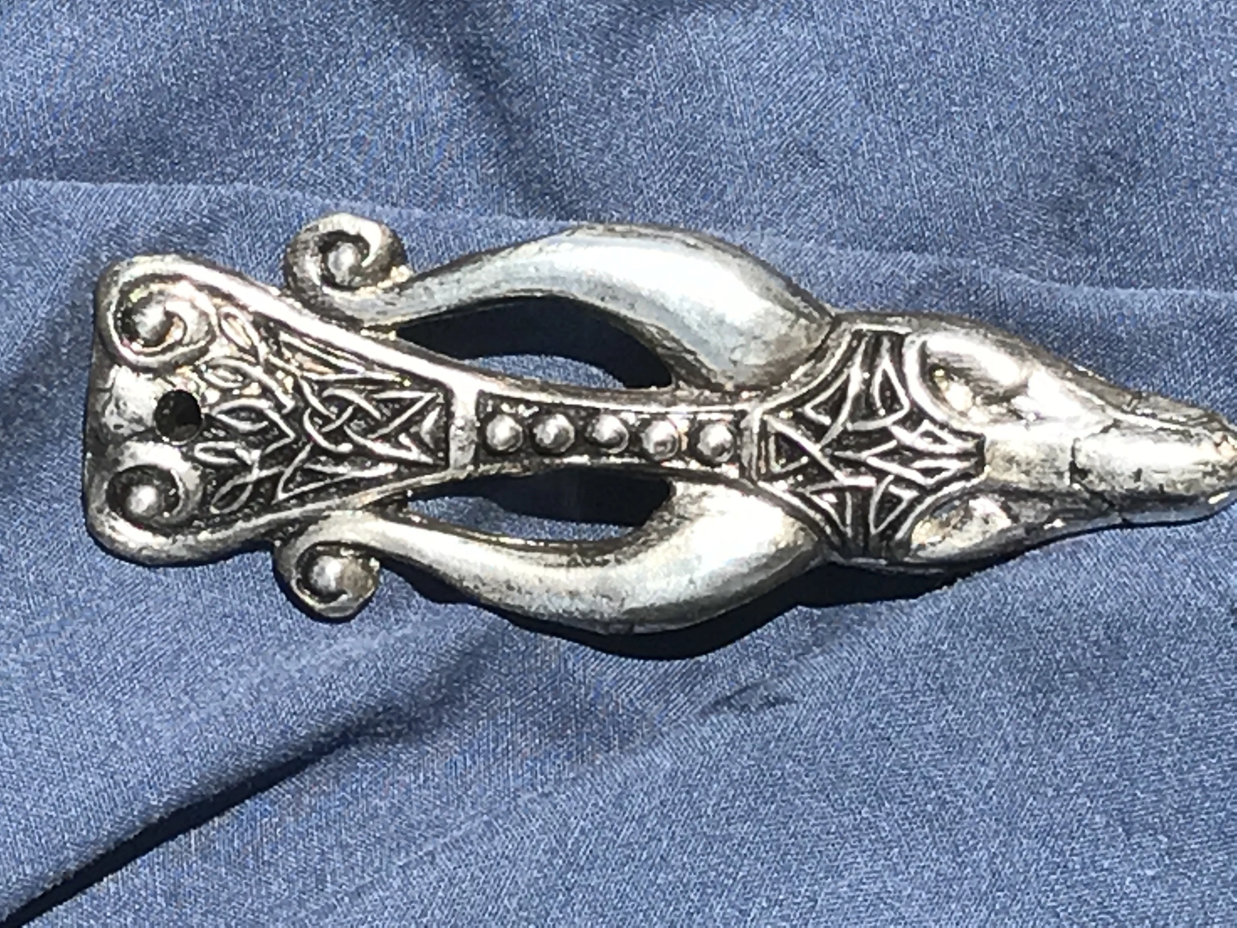 Saxon Stag Belt Tip (1") - B58