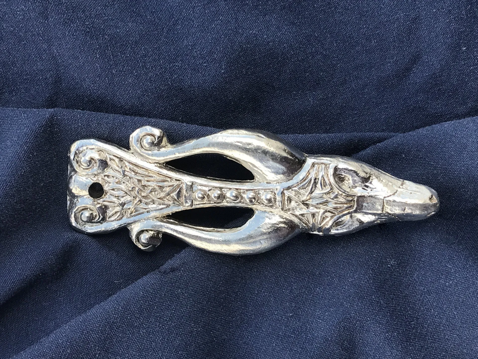 Saxon Stag Belt Tip (1") - B58