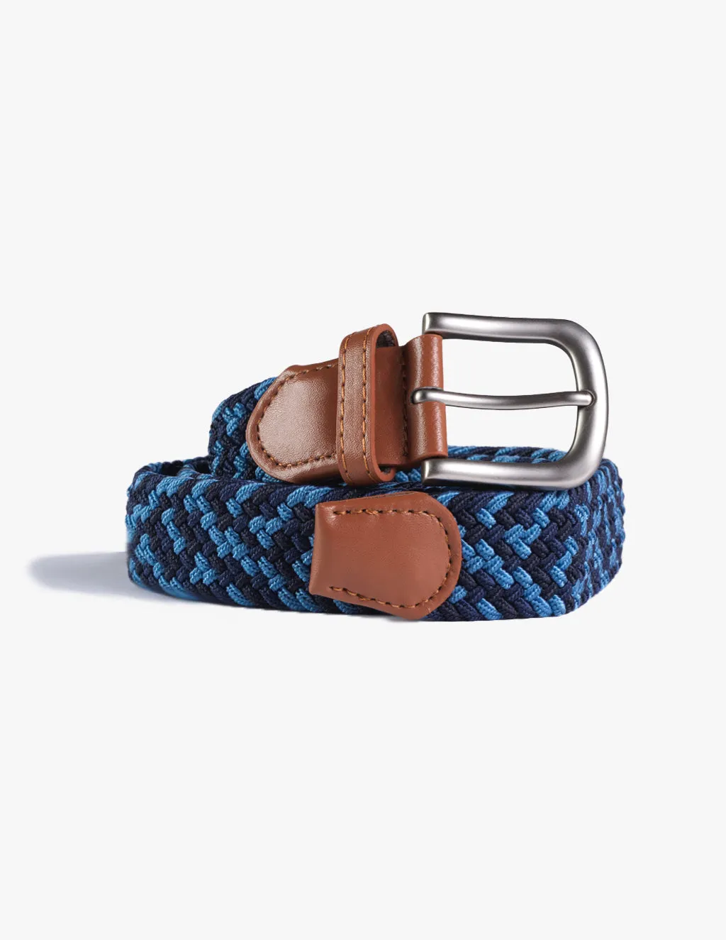 STRETCH BELT MULTI BLUE