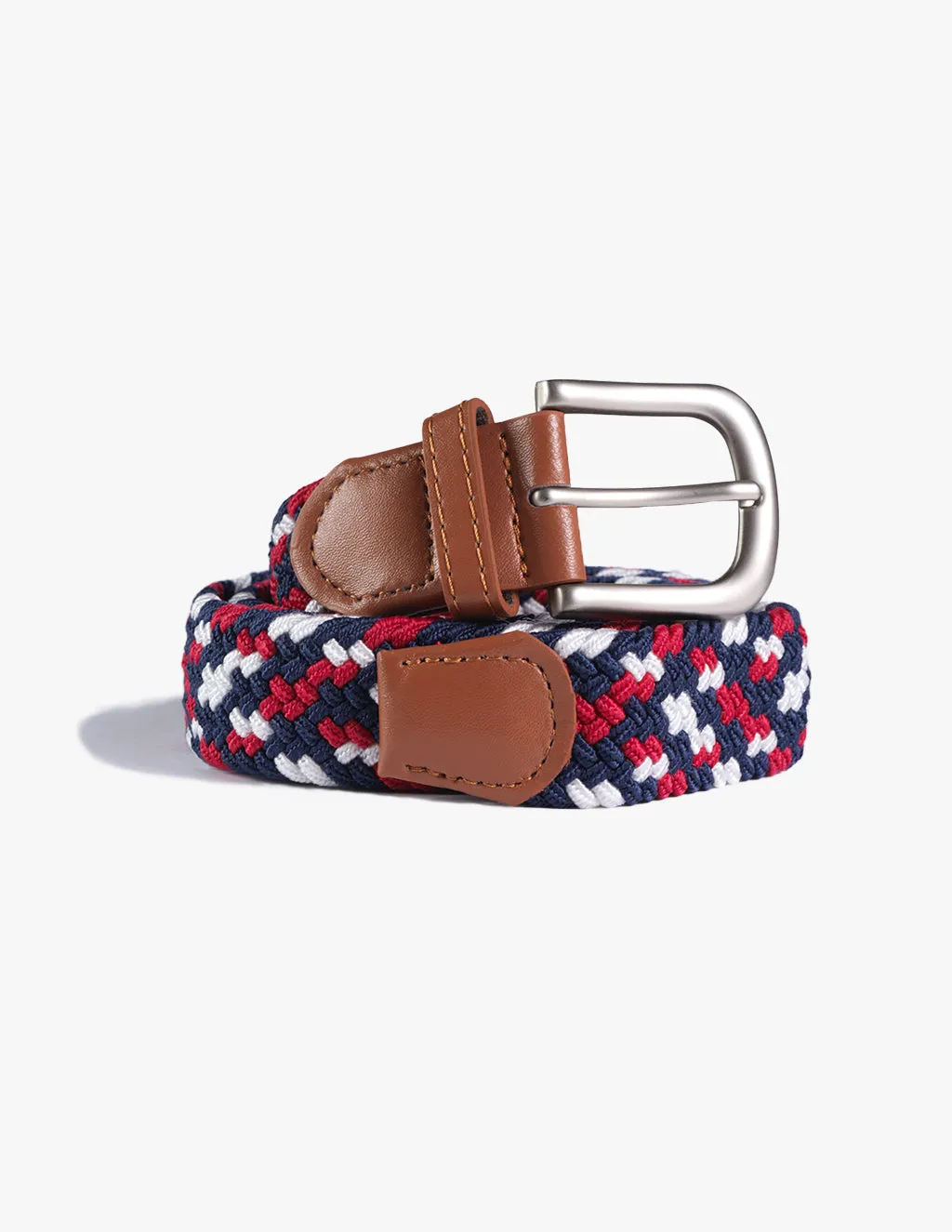 STRETCH BELT RED / WHITE / BLUE