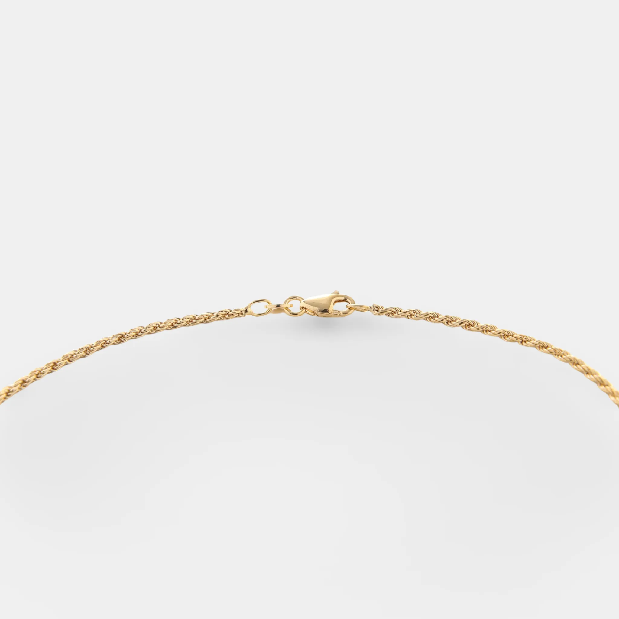 Thin Rope Gold Vermeil Chain