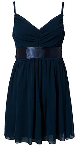 Tie Back Ruched Dress