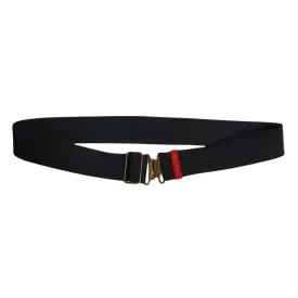 Vintage 1990's Miu Miu Stretch Belt with Red Leather Accent Made in Italy