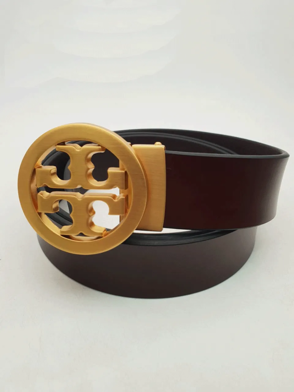 Vintage Design Round Pattern Leather Strap Belt For Men's-JonasParamount