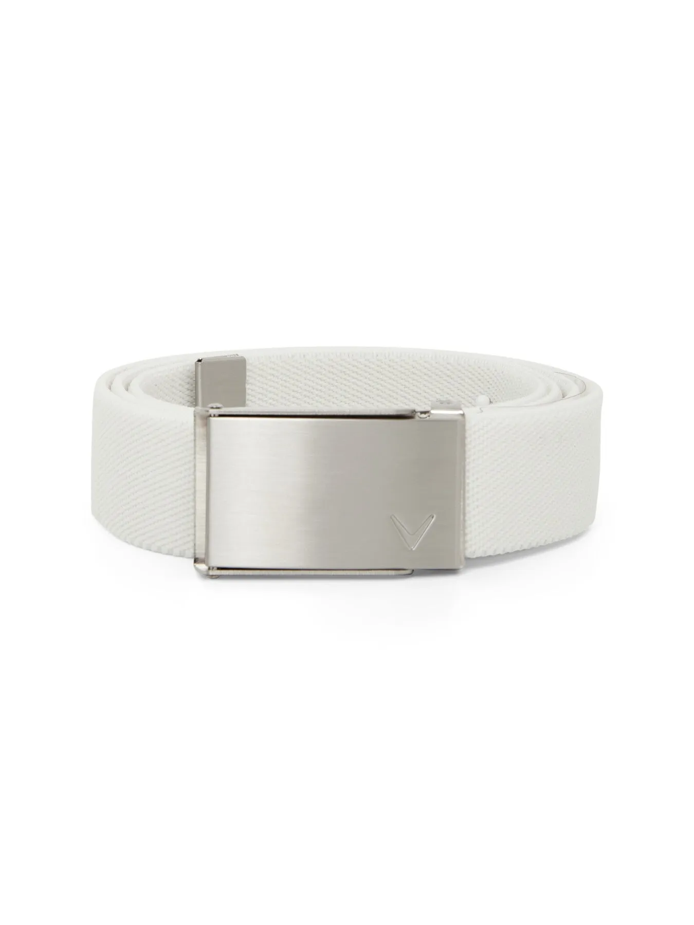 Women's Cut To Fit Stretch Belt In Bright White