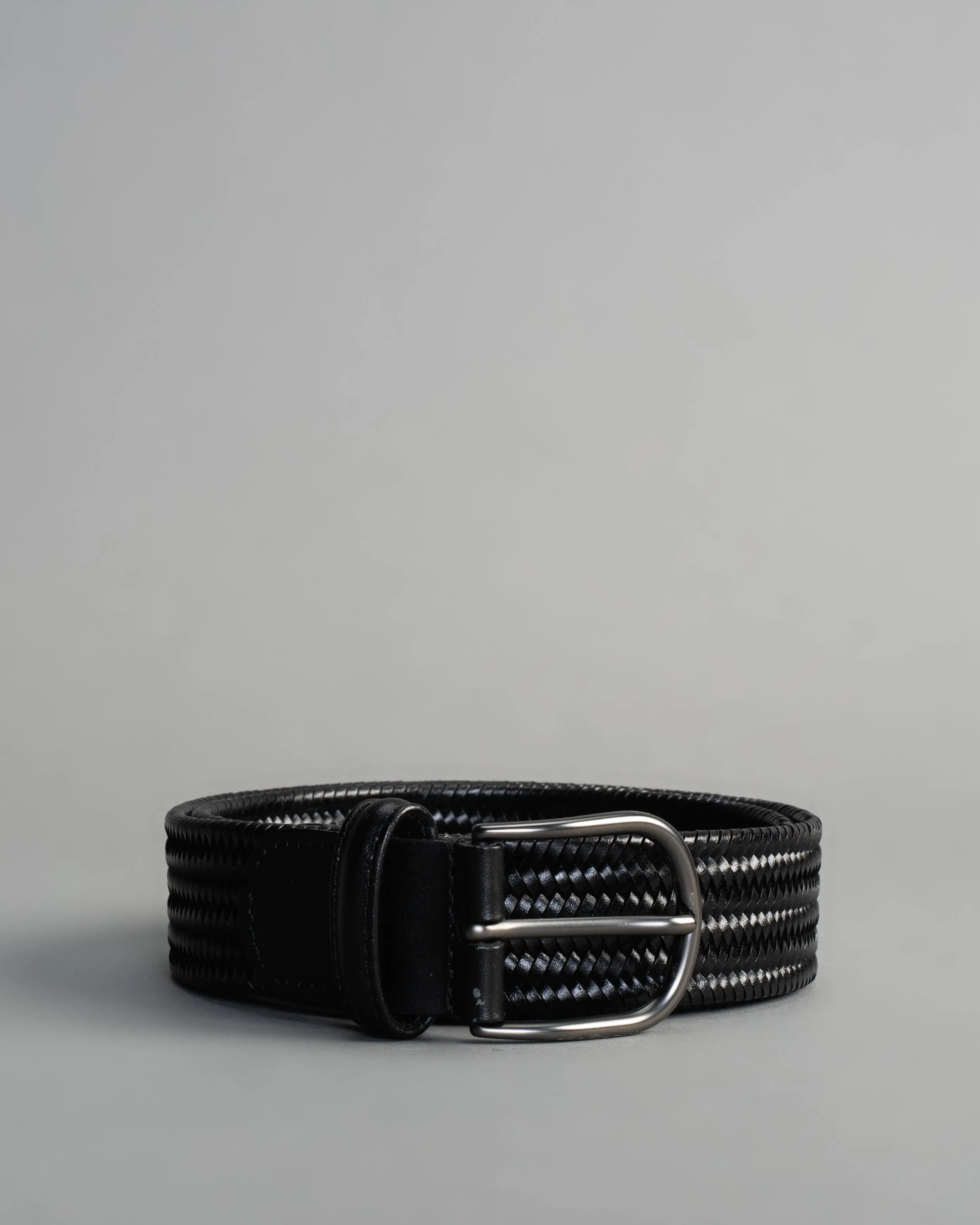 Woven Leather Belt